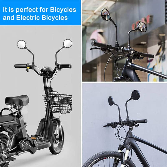 Fahrrad Rückspiegel FlexiView für sicheres Fahren 4