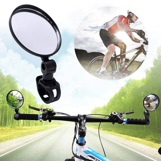 Fahrrad Rückspiegel FlexiView für sicheres Fahren 6