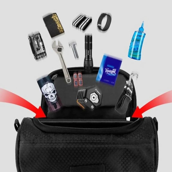 Fahrradtasche mit Touchscreen-Fenster für Männer und Frauen, Wasserdicht, Geräumig, Modern 1