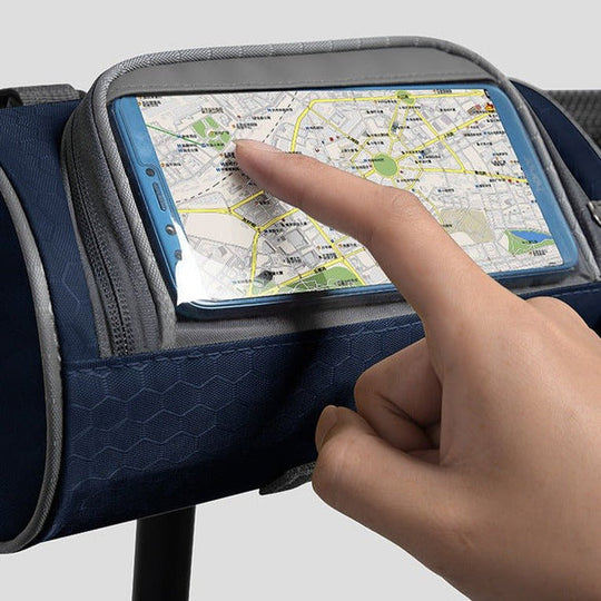 Fahrradtasche mit Touchscreen-Fenster für Männer und Frauen, Wasserdicht, Geräumig, Modern 2