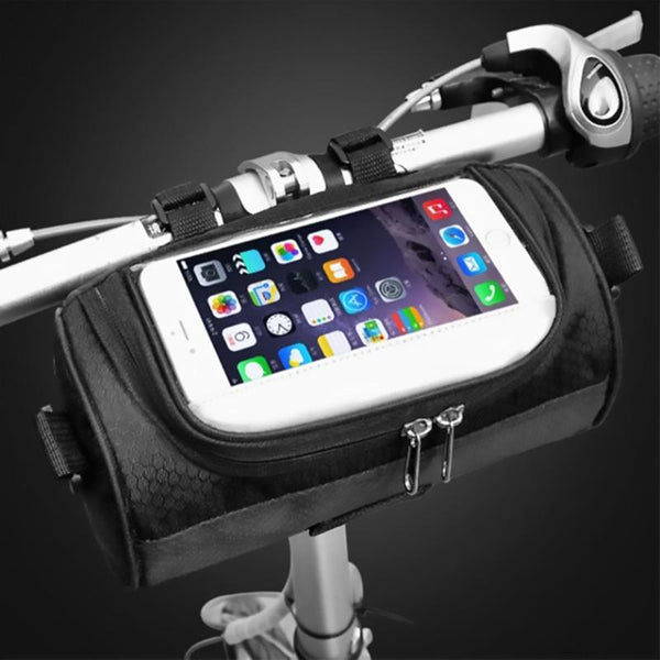 Fahrradtasche mit Touchscreen-Fenster für Männer und Frauen, Wasserdicht, Geräumig, Modern 6