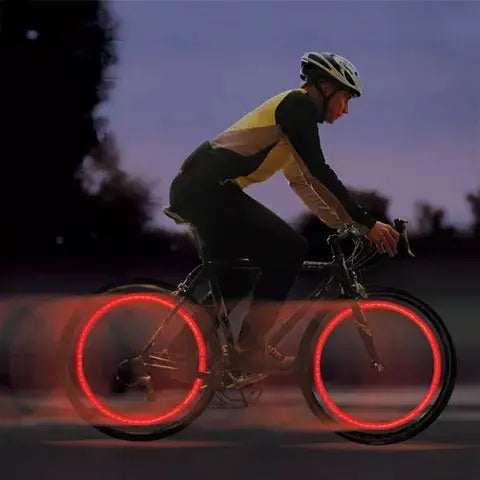 Fahrradventilbeleuchtung LED für Nachtfahrten 8