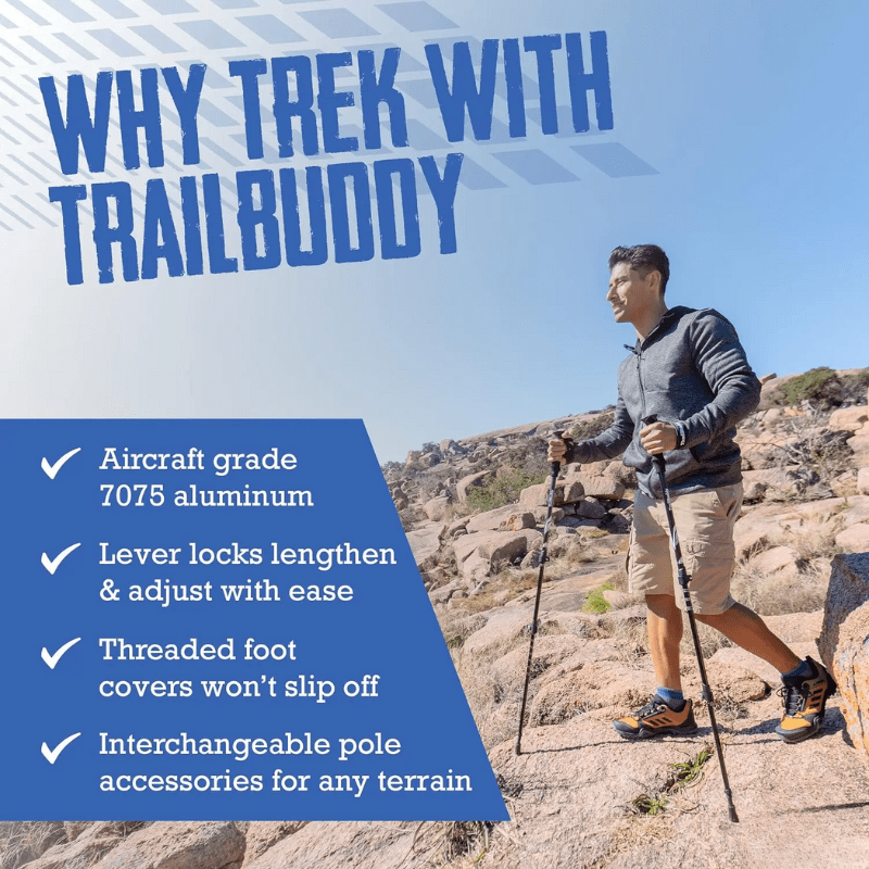 Faltbare Trekkingstöcke für Outdoor-Abenteuer 2