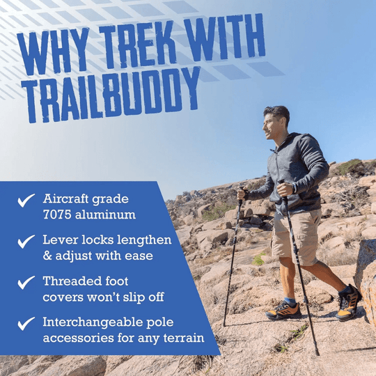 Faltbare Trekkingstöcke für Outdoor-Abenteuer 2