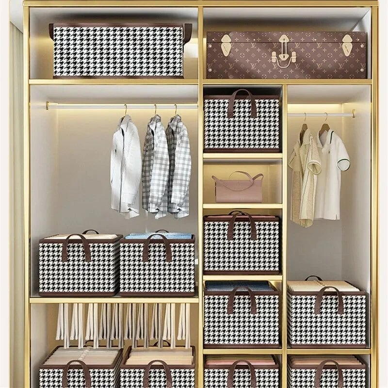Faltbarer Jeans-Organizer für den Kleiderschrank 5