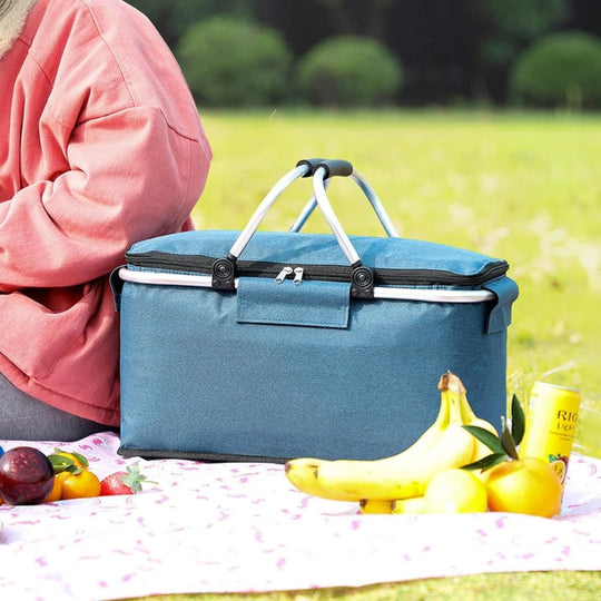 Faltbarer Picknickkorb mit 18-Liter Stauraum 3