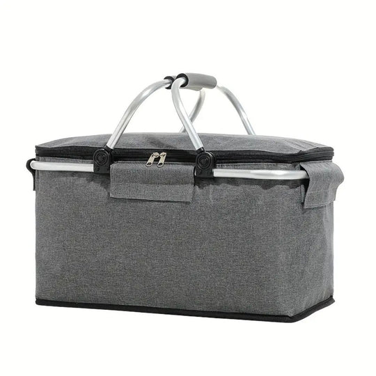 Faltbarer Picknickkorb mit 18-Liter Stauraum 7