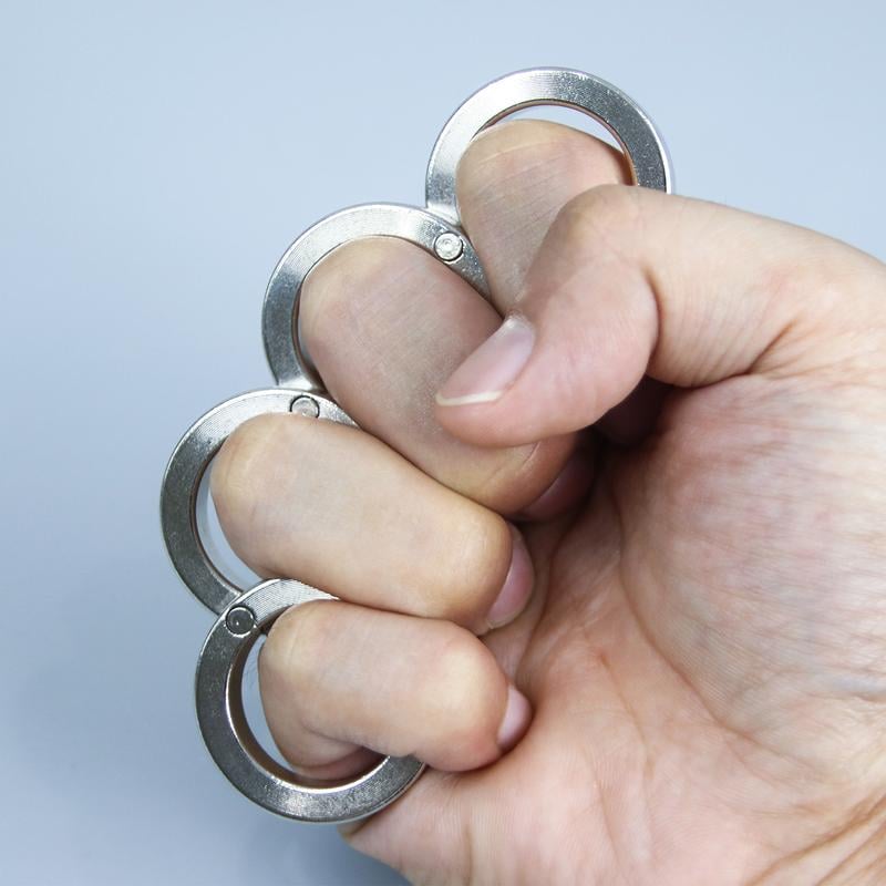 Faltbarer Vier-Finger-Ring für Stressabbau 1