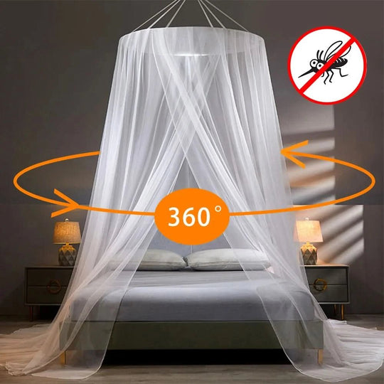 Faltbares Moskitonetz für Doppelbett und Camping 1