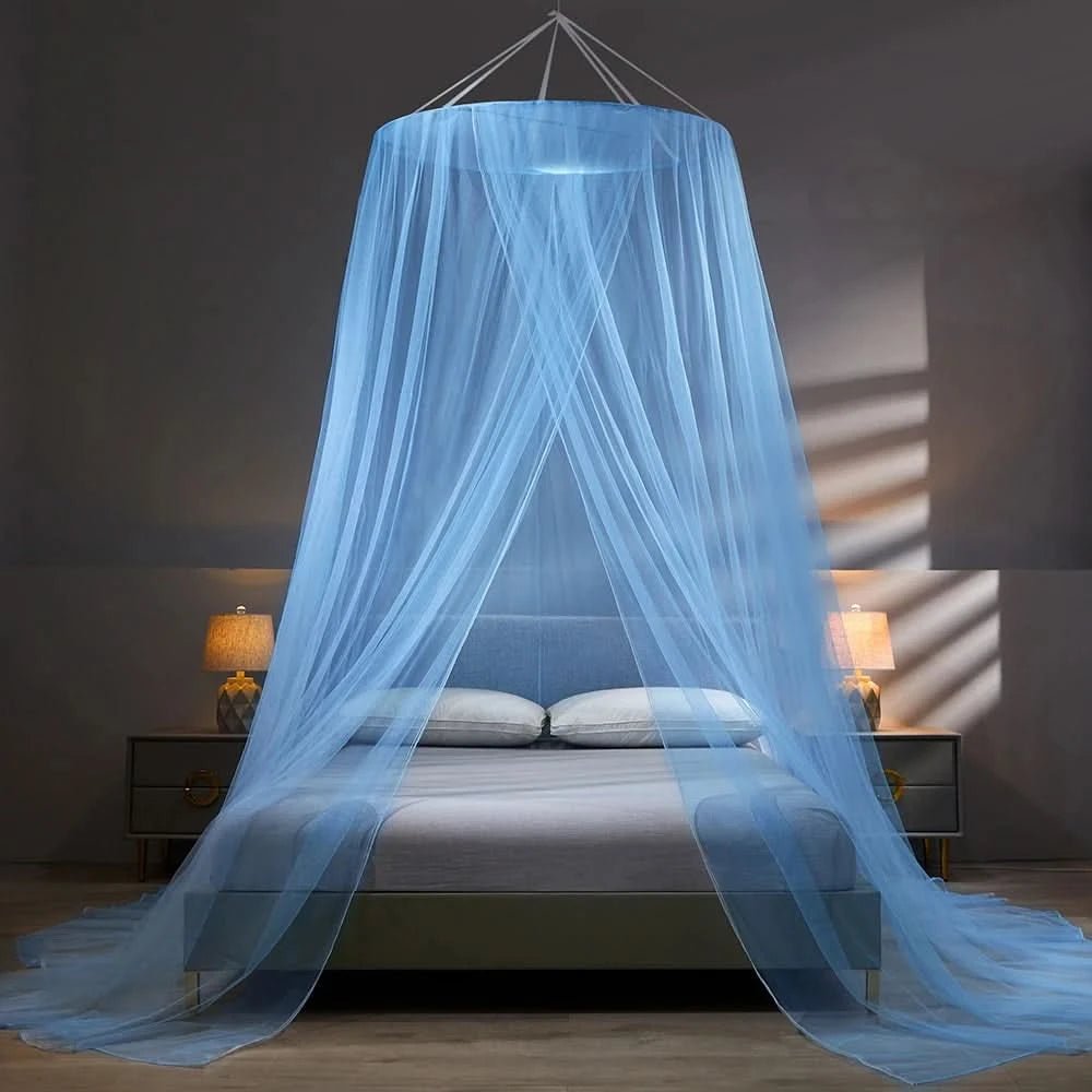 Faltbares Moskitonetz für Doppelbett und Camping 3