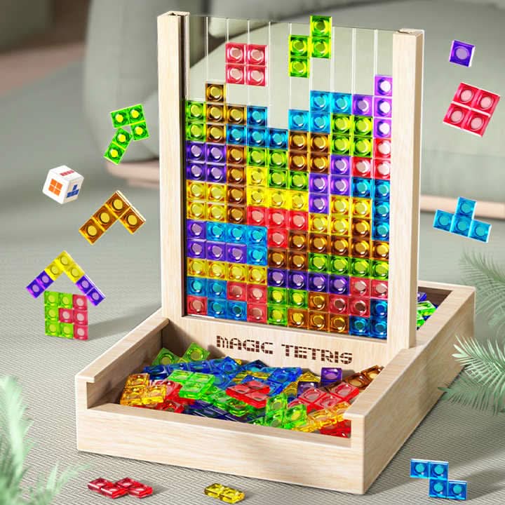 Familienfreundliches Tetris-Puzzlespiel 0