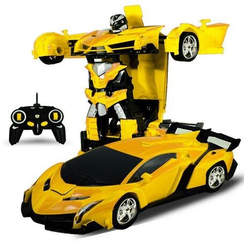 Fernbedienbares Transformator-Auto für Kinder 0