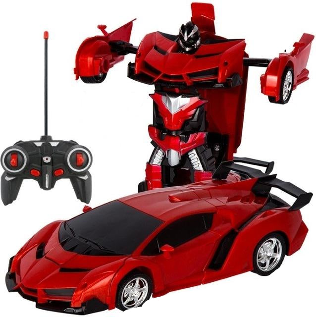 Fernbedienbares Transformator-Auto für Kinder 1
