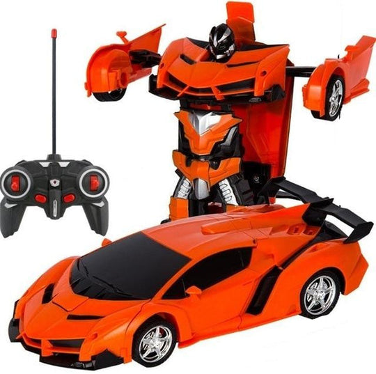 Fernbedienbares Transformator-Auto für Kinder 4