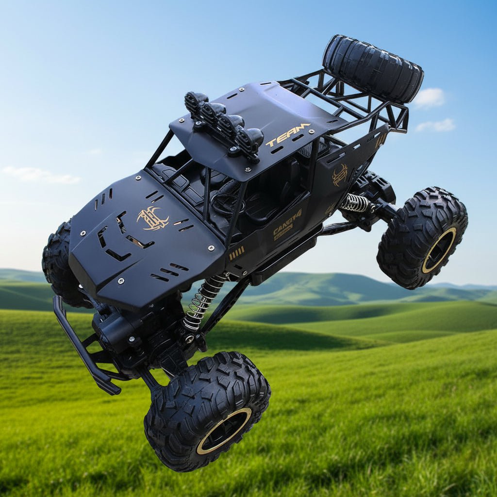 Ferngesteuerter Monster Truck 4x4 Hochgeschwindigkeit für Offroad-Abenteuer mit LED-Scheinwerfern 2