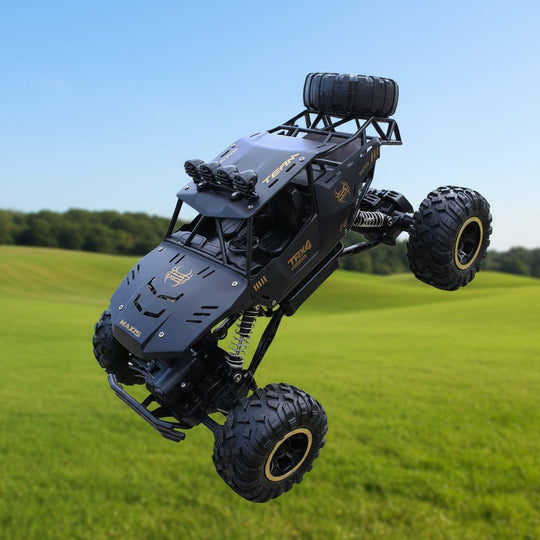 Ferngesteuerter Monster Truck 4x4 Hochgeschwindigkeit für Offroad-Abenteuer mit LED-Scheinwerfern 7