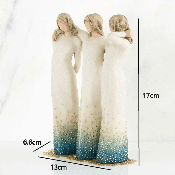 Figur von Freundinnen für Frauen 1