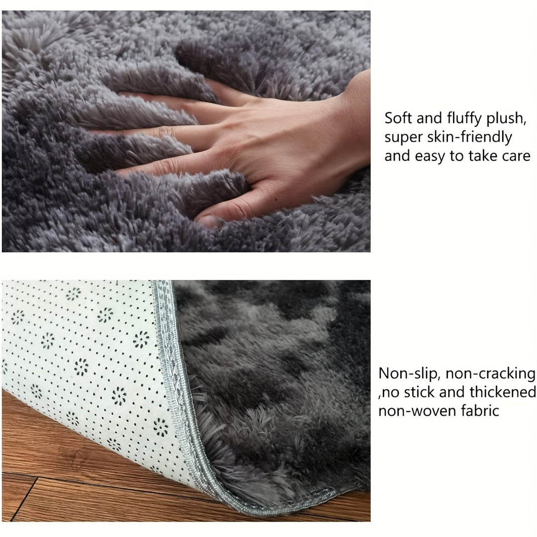 Flauschiger Teppich für Schlafzimmer und Wohnzimmer 5