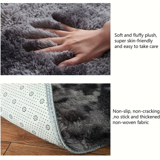Flauschiger Teppich für Schlafzimmer und Wohnzimmer 5