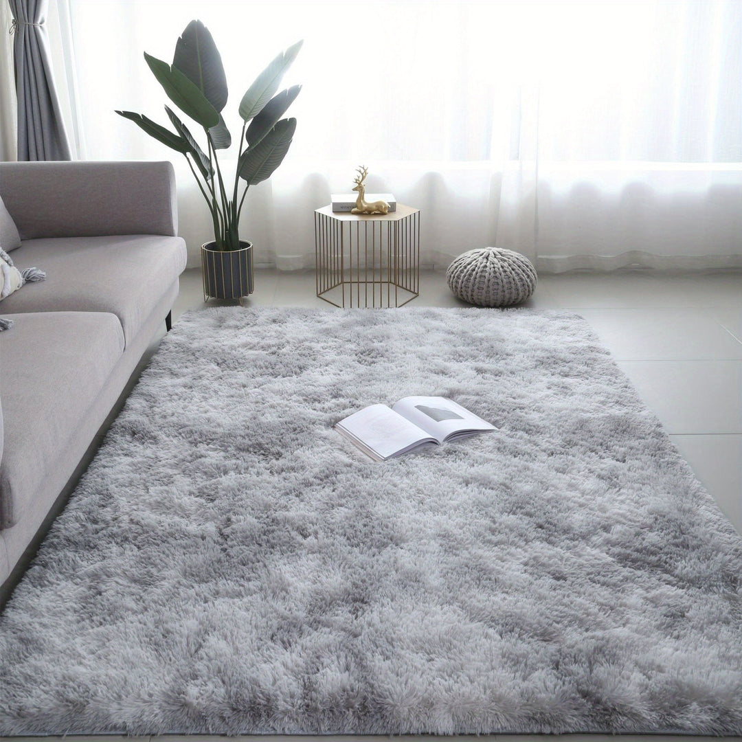 Flauschiger Teppich für Schlafzimmer und Wohnzimmer 8