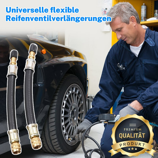 Flexible Reifenventilverlängerungen für mühelosen Zugang 1