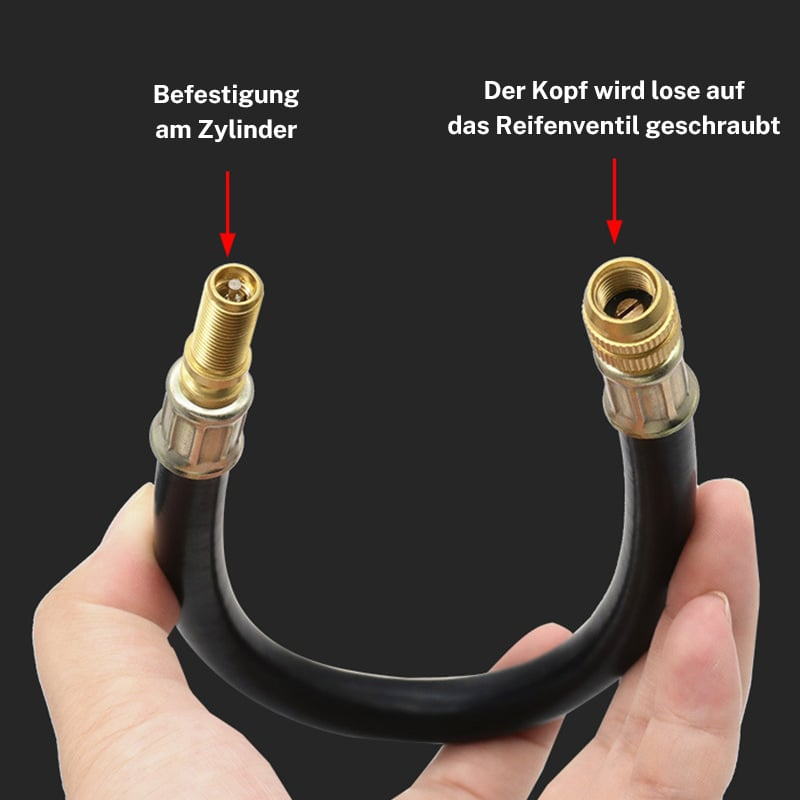 Flexible Reifenventilverlängerungen für mühelosen Zugang 3