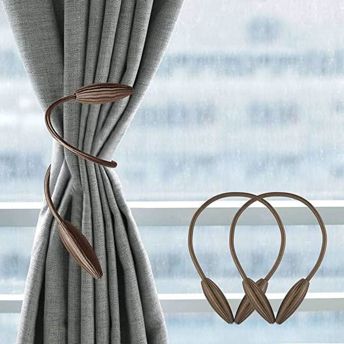 Flexible Vorhanghalter für stilvolle Fensterdekoration 2