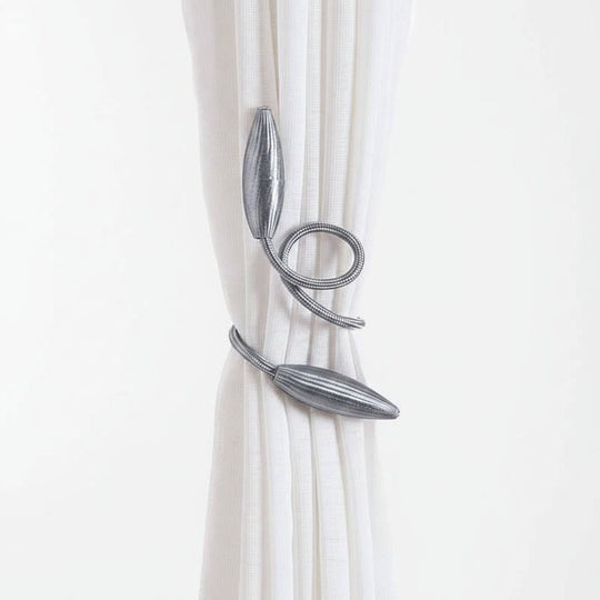 Flexible Vorhanghalter für stilvolle Fensterdekoration 4