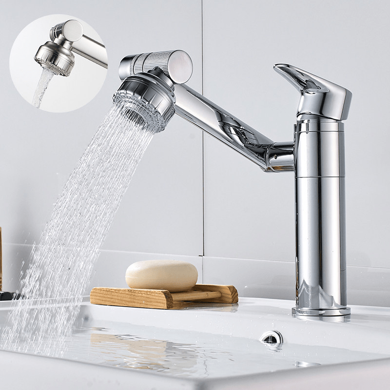 Flexibler Wasserhahn Küche mit 360° Drehfunktion – Praktische Küchenarmatur für Waschtische 2