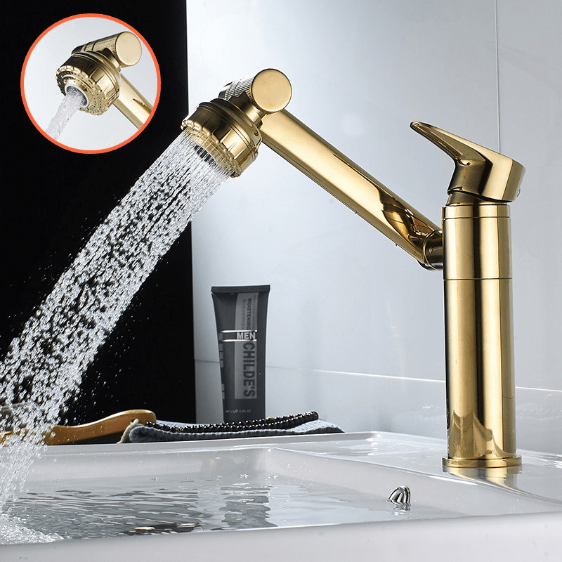 Flexibler Wasserhahn Küche mit 360° Drehfunktion – Praktische Küchenarmatur für Waschtische 3