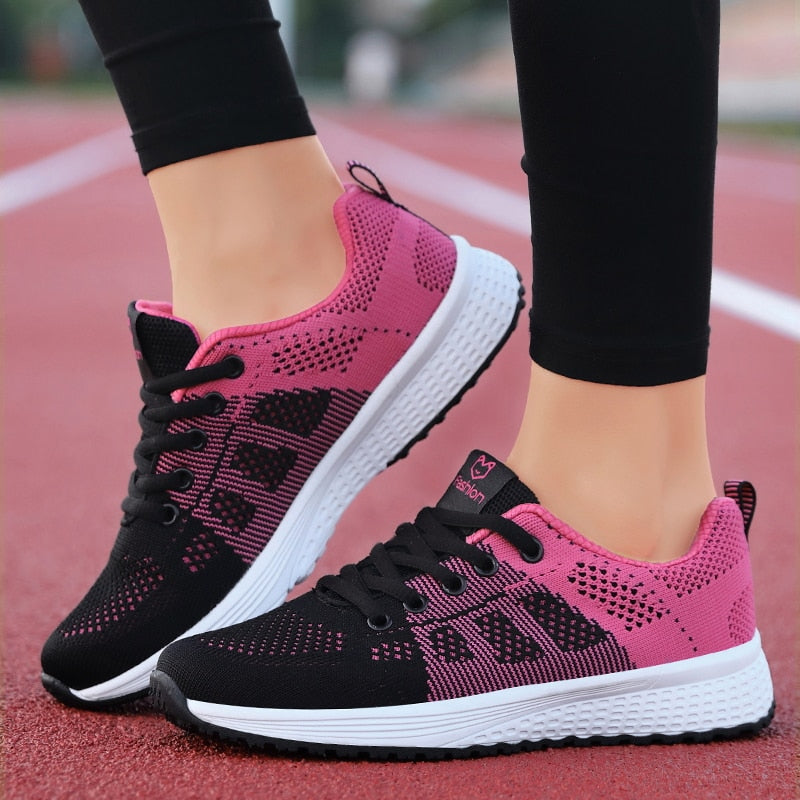 Frauen Atmungsaktive Mesh Turnschuhe