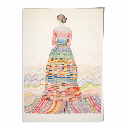 Frauen Poster Abstrakt Bunt 0