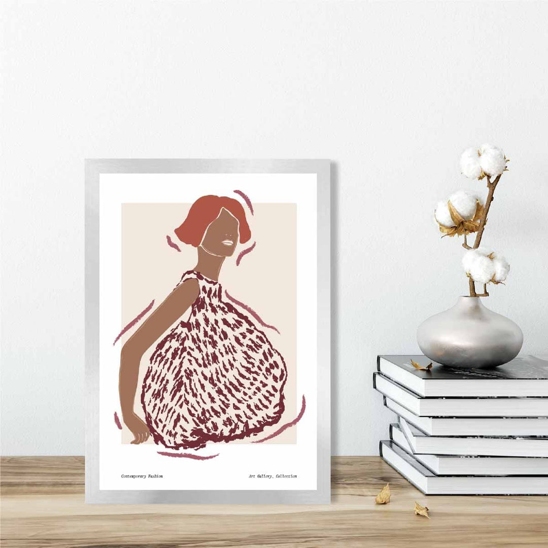Frauen Wandkunst Poster Modernes Minimalistisches Design 2