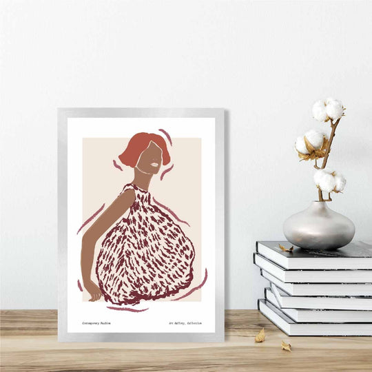Frauen Wandkunst Poster Modernes Minimalistisches Design 2