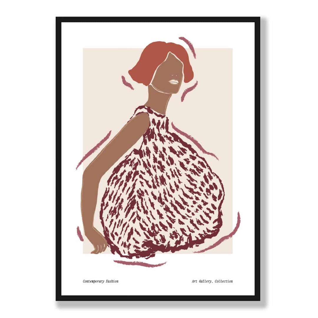 Frauen Wandkunst Poster Modernes Minimalistisches Design 5