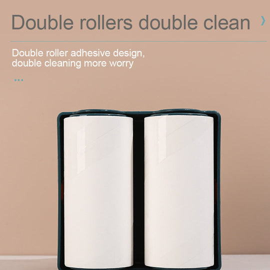Fusselentferner für Kleidung mit Doppelrollen-Design 2