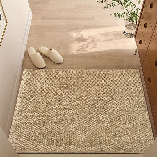 Fußmatte im Jute-Look für stilvolle Eingangsbereiche 0