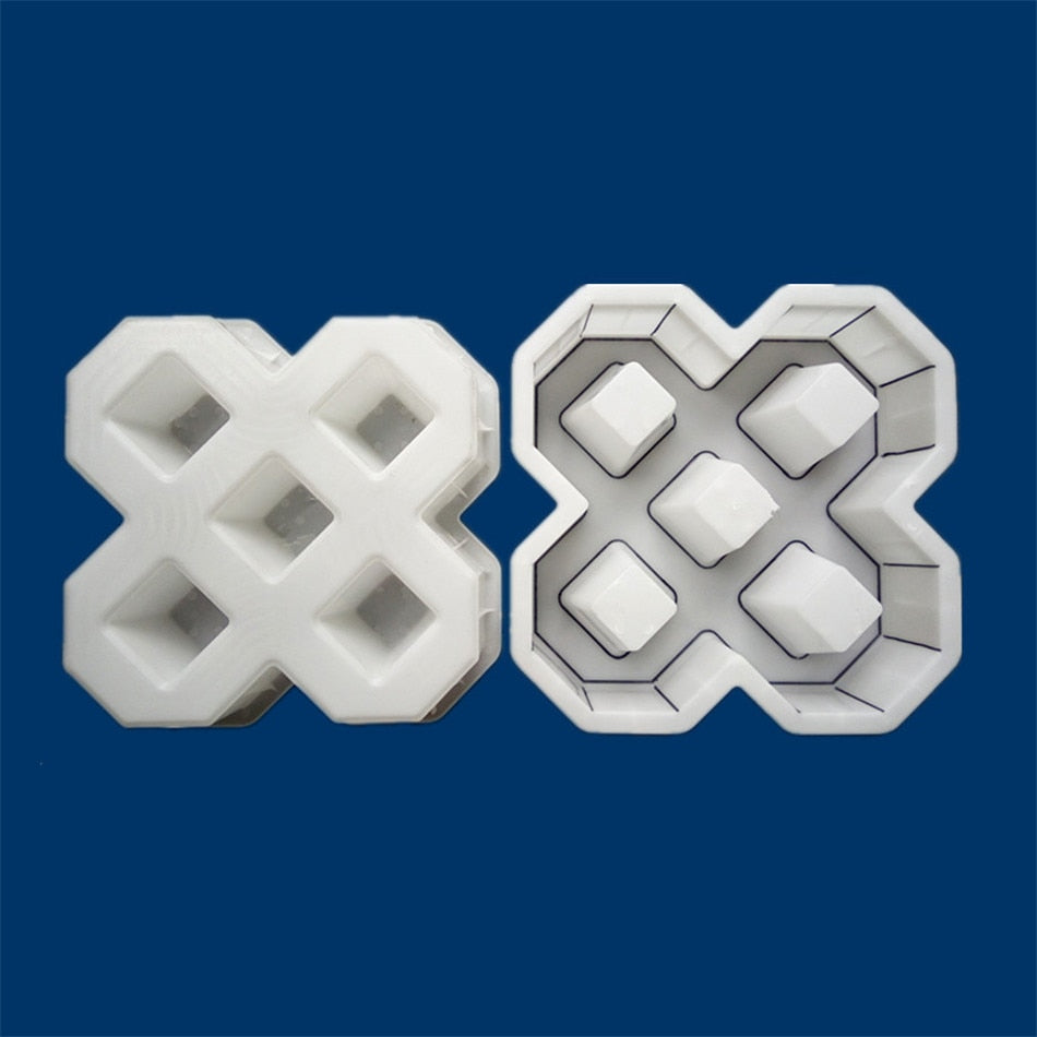 Garten Pflastersteinform Quadrat 2