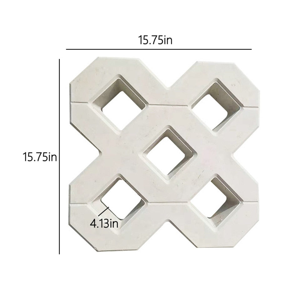 Garten Pflastersteinform Quadrat 4