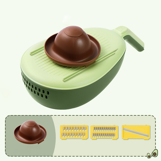 Gemüseschneider Avocadoform Multifunktional 11