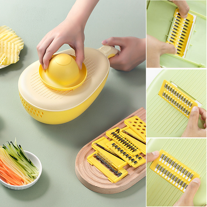 Gemüseschneider Avocadoform Multifunktional 3