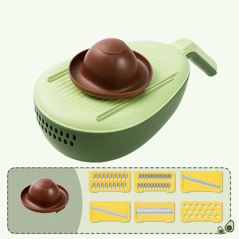 Gemüseschneider Avocadoform Multifunktional 8
