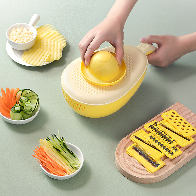 Gemüseschneider Avocadoform Multifunktional 9