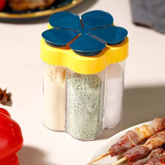 Gewürzglas Mit Streueinsatz Fünf Fächer Für Frische Gewürze In Der Küche 6