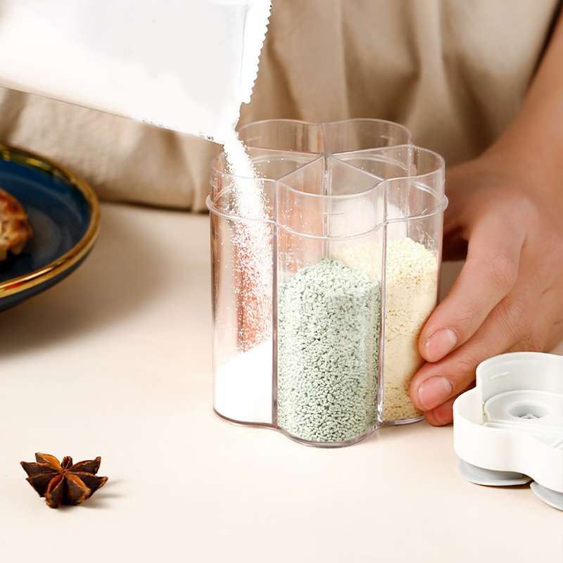 Gewürzglas Mit Streueinsatz Fünf Fächer Für Frische Gewürze In Der Küche 7