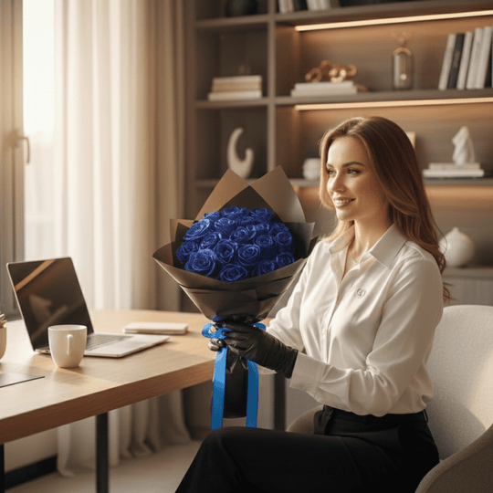 Glitzerrose für romantische Geschenke 1