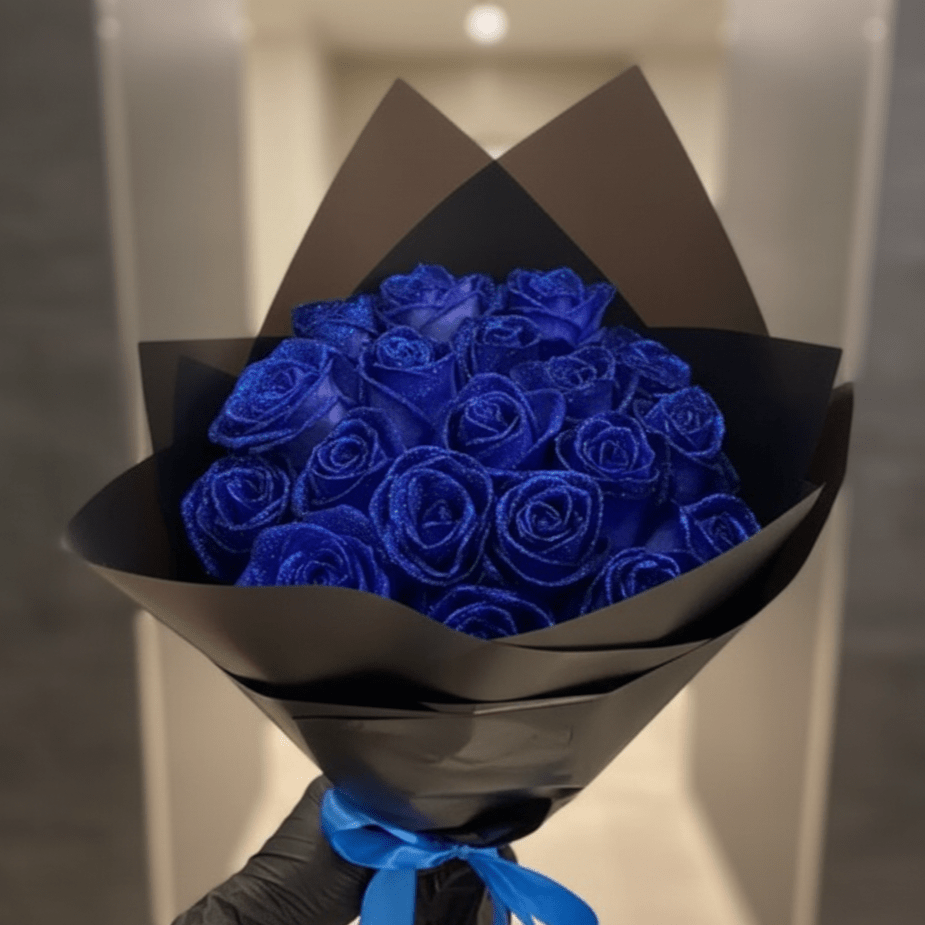 Glitzerrose für romantische Geschenke 3