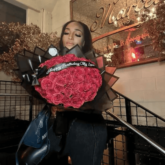 Glitzerrose für romantische Geschenke 5