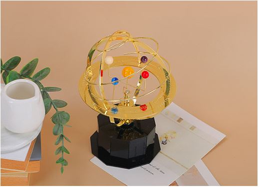 Grand Orrery Modell Sonnensystem Handgefertigt für Astronomie-Enthusiasten 1