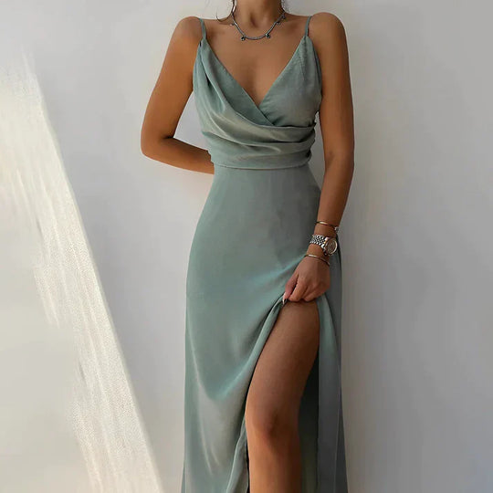 Variant image for Damen Abendkleid Elegantes Design Hochwertiger Stoff-17